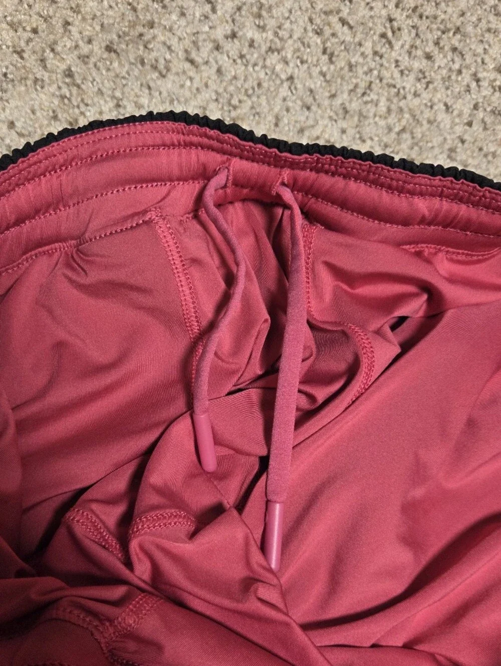 BirdDogs Boom For Your Boomstick Men's XL LONG lined Atheltic Shorts Black Pink